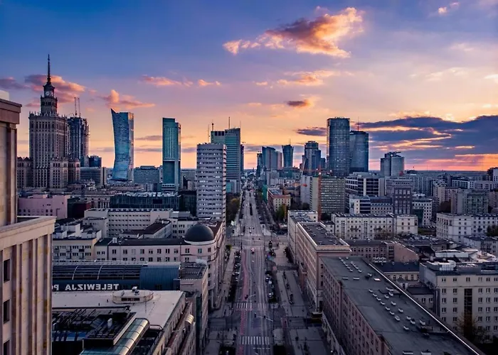 Golden - Location In Center Grzybowska 5-305 Apartman Varsó